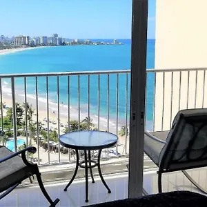 Apartment Esj Towers Jr One Bedroom - Beachfront Top Location View Lux! San Juan